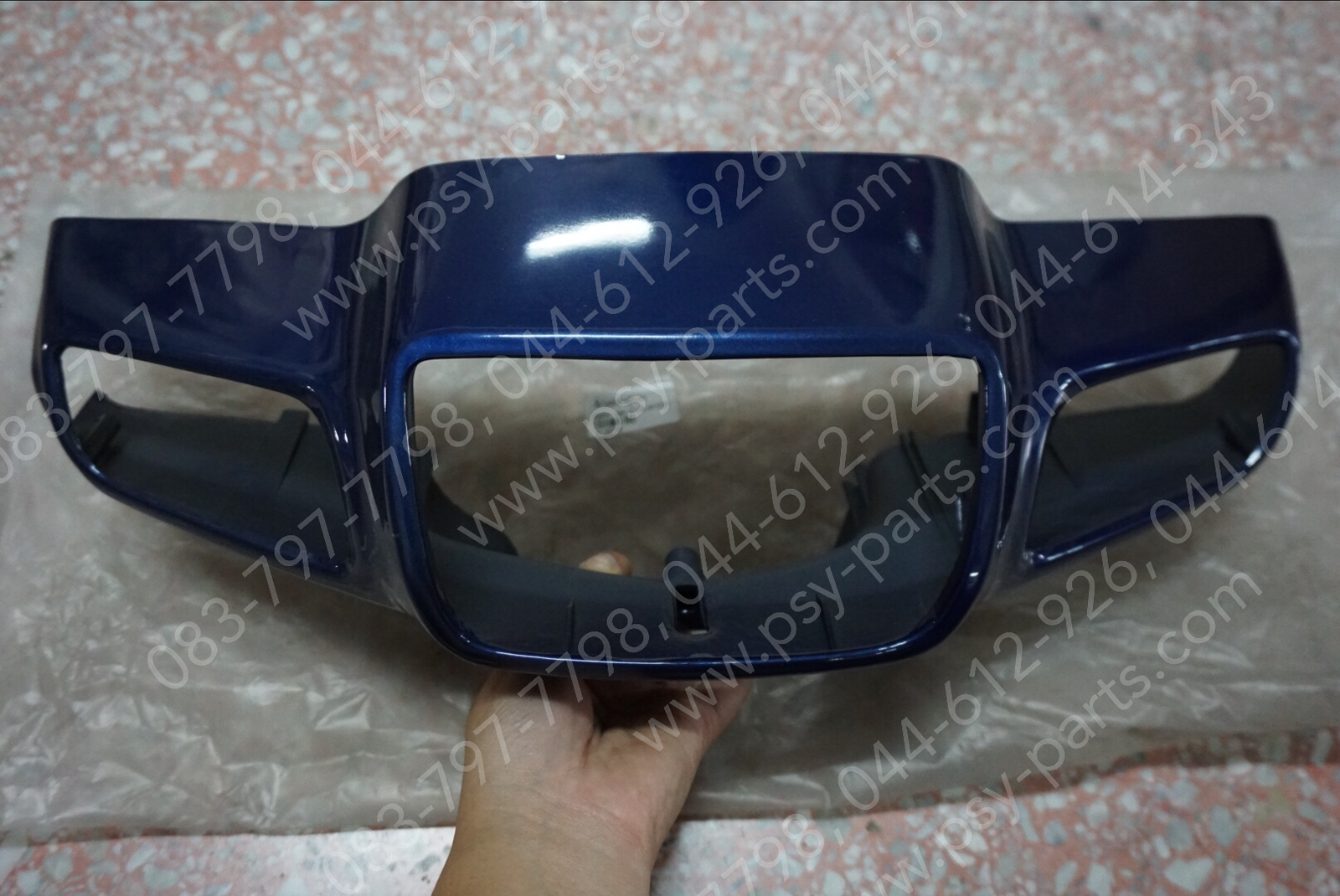 เสื้อไฟหน้าตัวหน้า DREAM-100N (T) สีน้ำเงินเมท (H38)