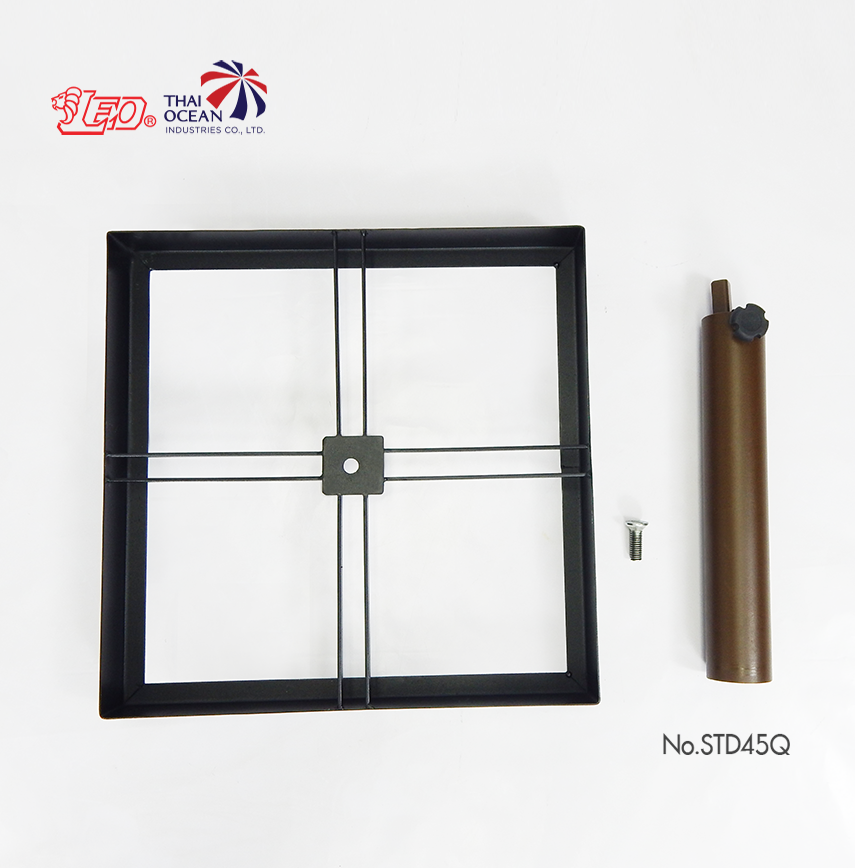 Leo ขาตั้ง ร่มสนาม แบบถอดเสา แกน 60 มิล สำหรับใช้อิฐทับ