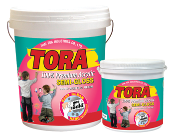 Tora Semi - Gloss Nano - Acrylic Resin สีโตร่า สูตรเช็ตได้ สีน้ำนาโนอะครีลิคเรซิ่น (เฉดพิเศษ)