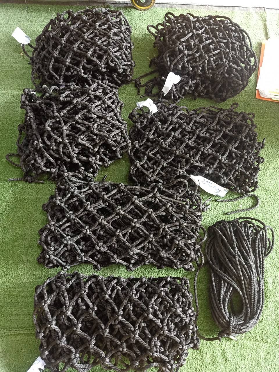 THAIROPENETS ตกแต่งระเบียงรีสอร์ทด้วยเชือกถักตาข่าย เชือกกันตก ระเบียงตาข่าย มีหลายขนาดให้เลือก หรือสั่งตามต้องการได้