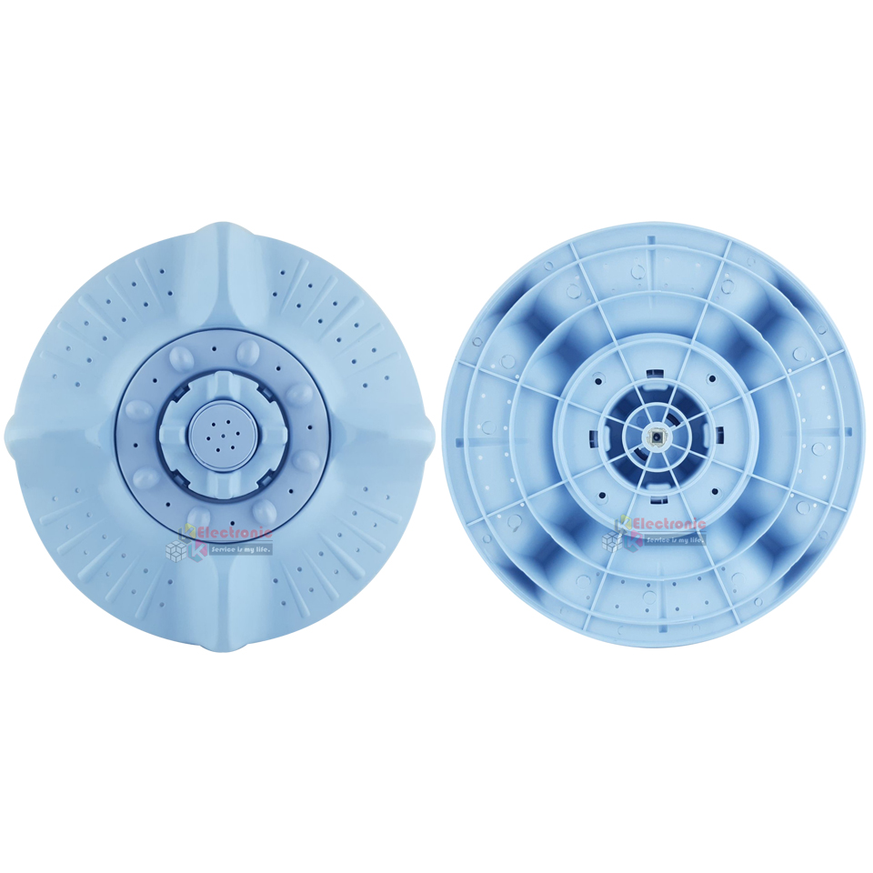 ใบพัดซักเครื่องซัก HITACHI-ฮิตาชิ รุ่น PS-80FSJ/PS-70J/PS-70JJ/PS-80JS/PS-80JSJ/PS-80DSJ/PS-80DS/PS-85LSJ-ขนาด 31.6 เซนติเมตร รูแกนเหลี่ยม สามารถใช้กับเครื่องซักผ้าทั่วไป