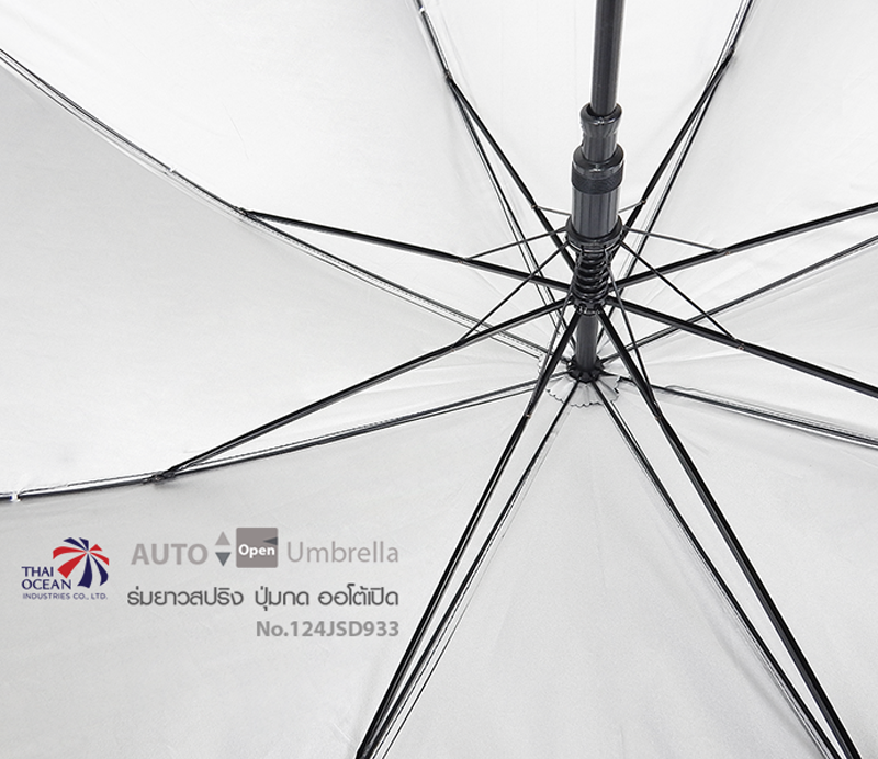 Leo ร่มพระสงฆ์ออโต้เปิด ขนาด 24 นิ้ว ผ้าเคลือบยูวีกันแดดกันฝน ทนทานใช้งานง่าย