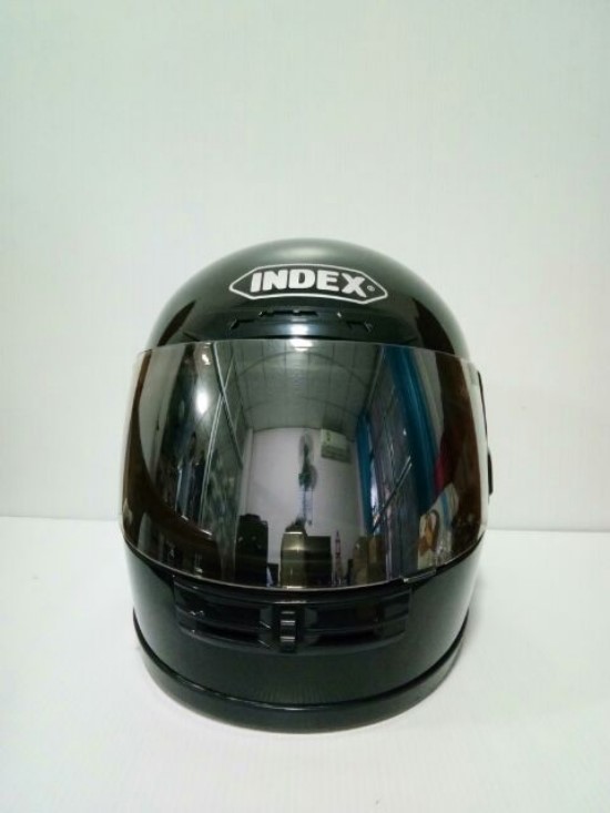 หมวกกันน็อค INDEX 811 สีดำเงา