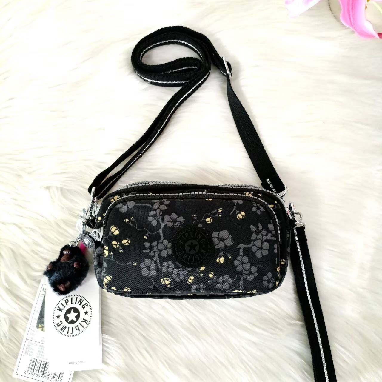 กระเป๋าสะพาย คิปลิ้ง คิปลิง KIPLING 3 Monkey Seoul up