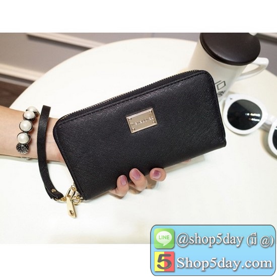 กระเป๋าสตางค์ แฟชั่น กระเป๋าตังหนังใบยาว