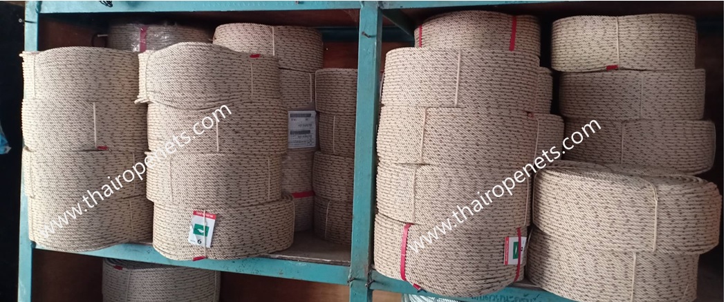 เชือกมัดสินค้า เชือกใยยักษ์ ขนาด 6 มิล เส้นใยเหนียว ไม่ขาดง่าย ไม่หลุดลุ่ย ทนแรงเสียดสี ทนแดดทนฝน ใช้งานได้ดี พร้อมส่ง