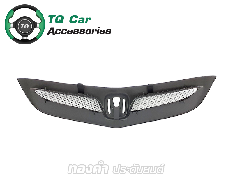 กระจังหน้าHONDA JAZZ ทรงModulo ปี2002-2005 สีดำด้าน