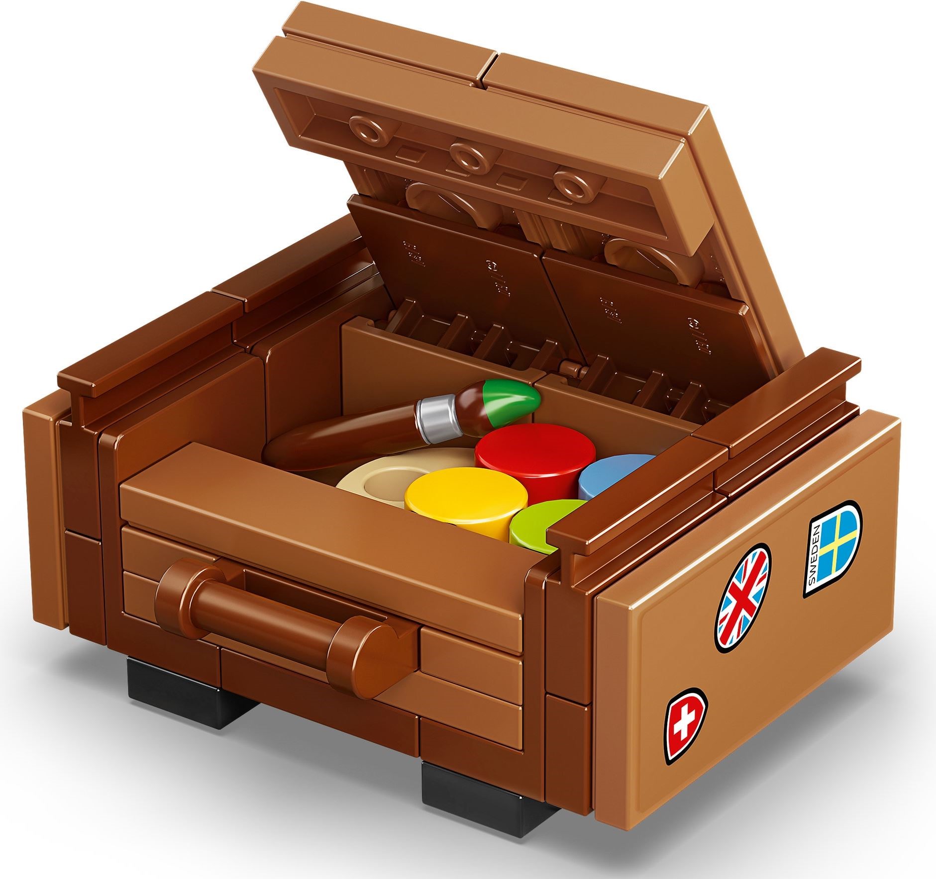 LEGO เลโก้ 77942 Fiat 500 Blue(England edition)