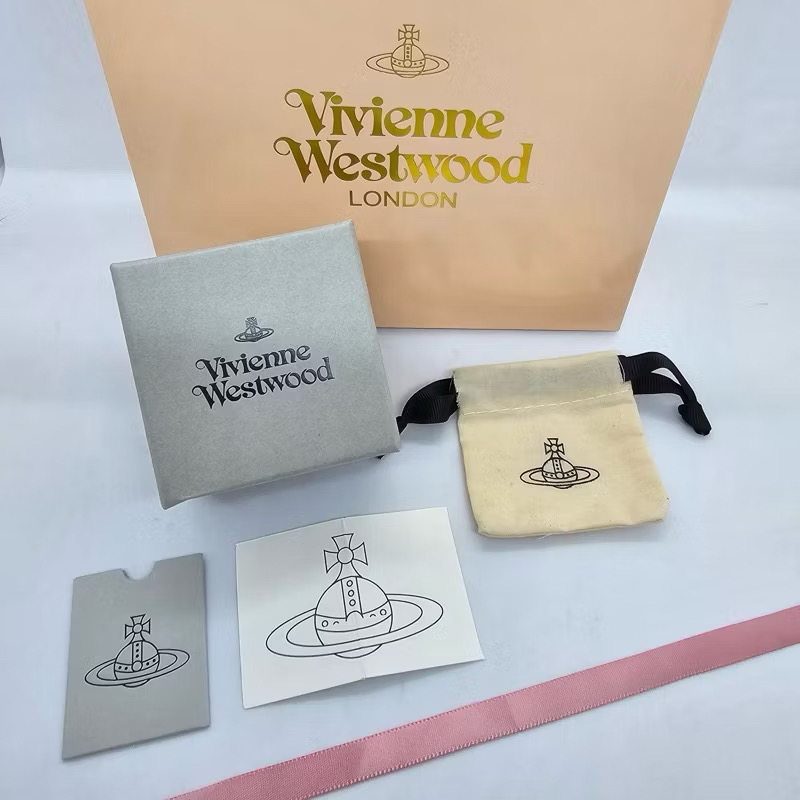Vivienne Westwood ชุดกล่องกระดาษ ถุงสีชมพู วิเวียน