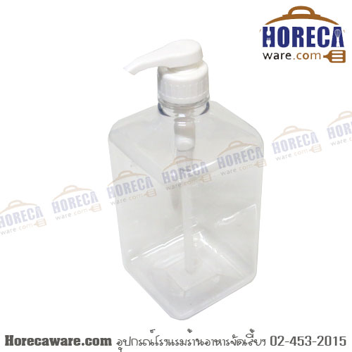 Plastic bottle with pump 8 cc Twin Fish [twf-gb-1001]