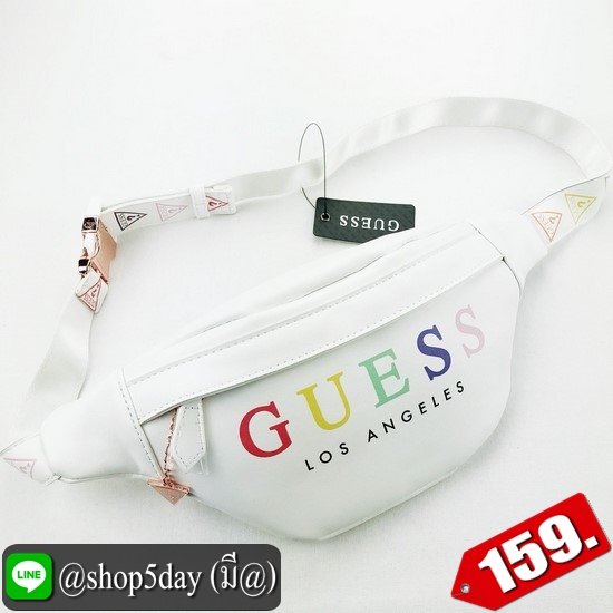 🤟 กระเป๋าหนัง PU คาดอก-คาดเอว 🥰 GUESS