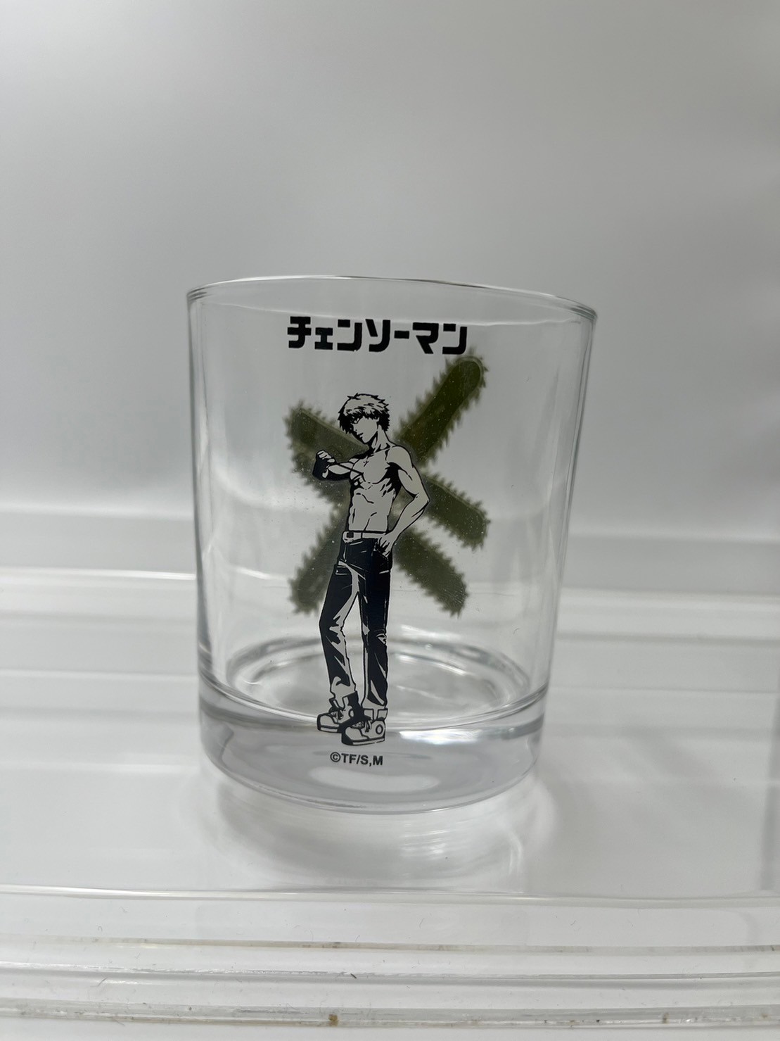 [ Glass Cup ] Chainsaw Man - Denji