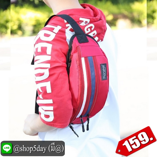 ✔️งานป้าย กระเป๋าคาดอก-เอว New Tianshill