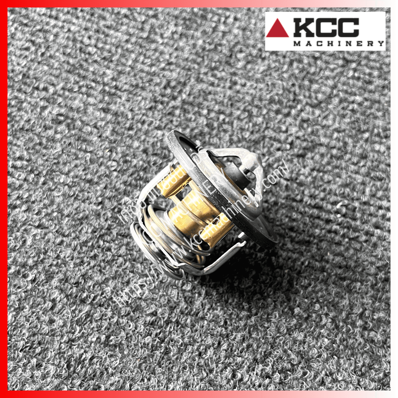 วาล์วน้ำขาสั้น Thermostate 6HK1สำหรับรถตักเครื่อง ISUZU 6HK1_ZW220