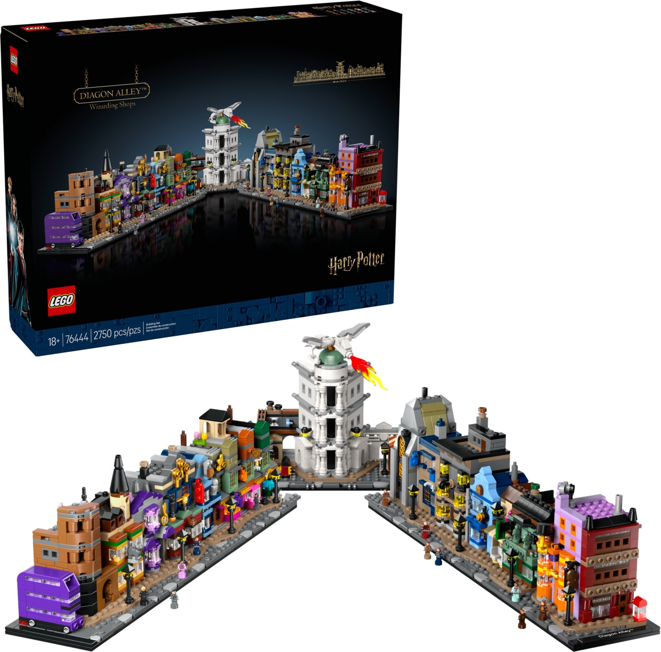 LEGO Harry Potter เลโก้ 76444 Diagon Alley Wizarding Shops