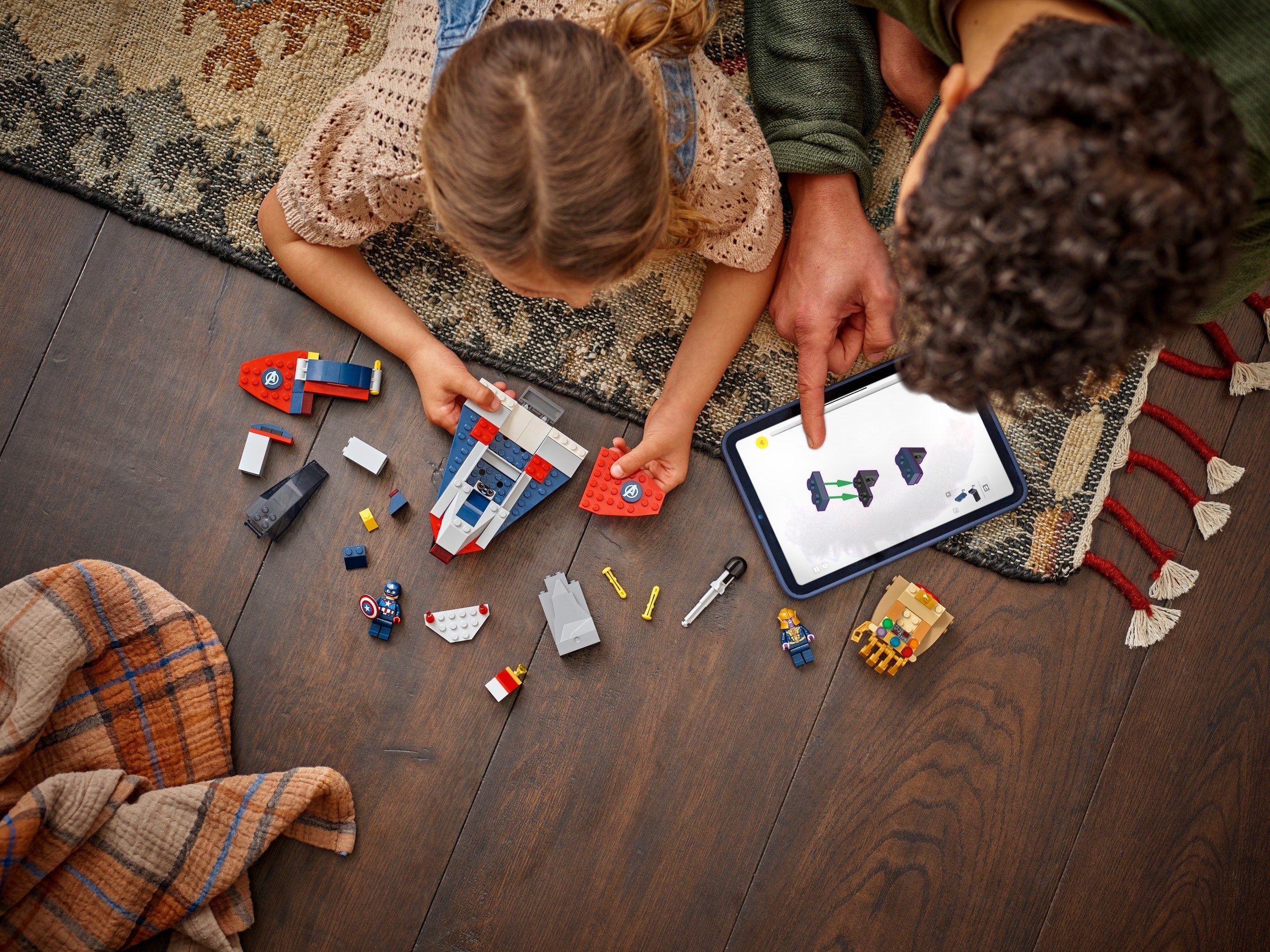 LEGO Super Heroes Marvel เลโก้ 76319 Captain America vs. Thanos