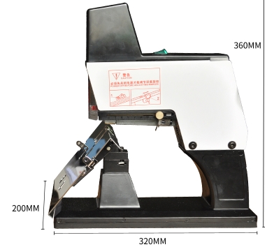 เครื่องเย็บกระดาษกลางเล่มไฟฟ้า รุ่น ST-1000T ถาดปรับได้2แบบ