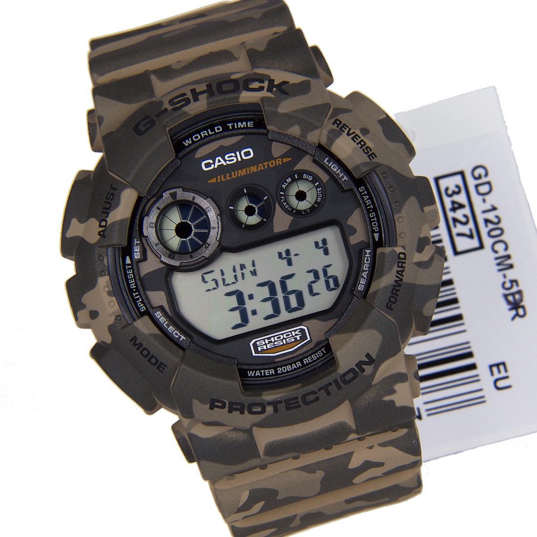Casio G-Shock ชาย GD-120CM-5DR