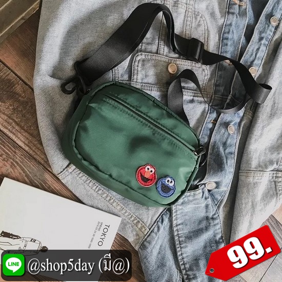 ⚡️กระเป๋าสะพายข้าง EM สุดน่ารัก 🤩 ELmo (เอลโม่)