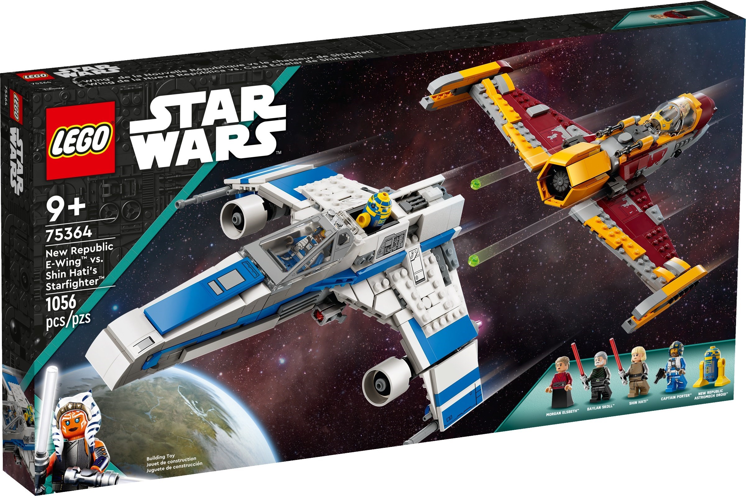 LEGO Star Wars เลโก้ 75364 New Republic E-wing vs. Shin Hati's Starfighter