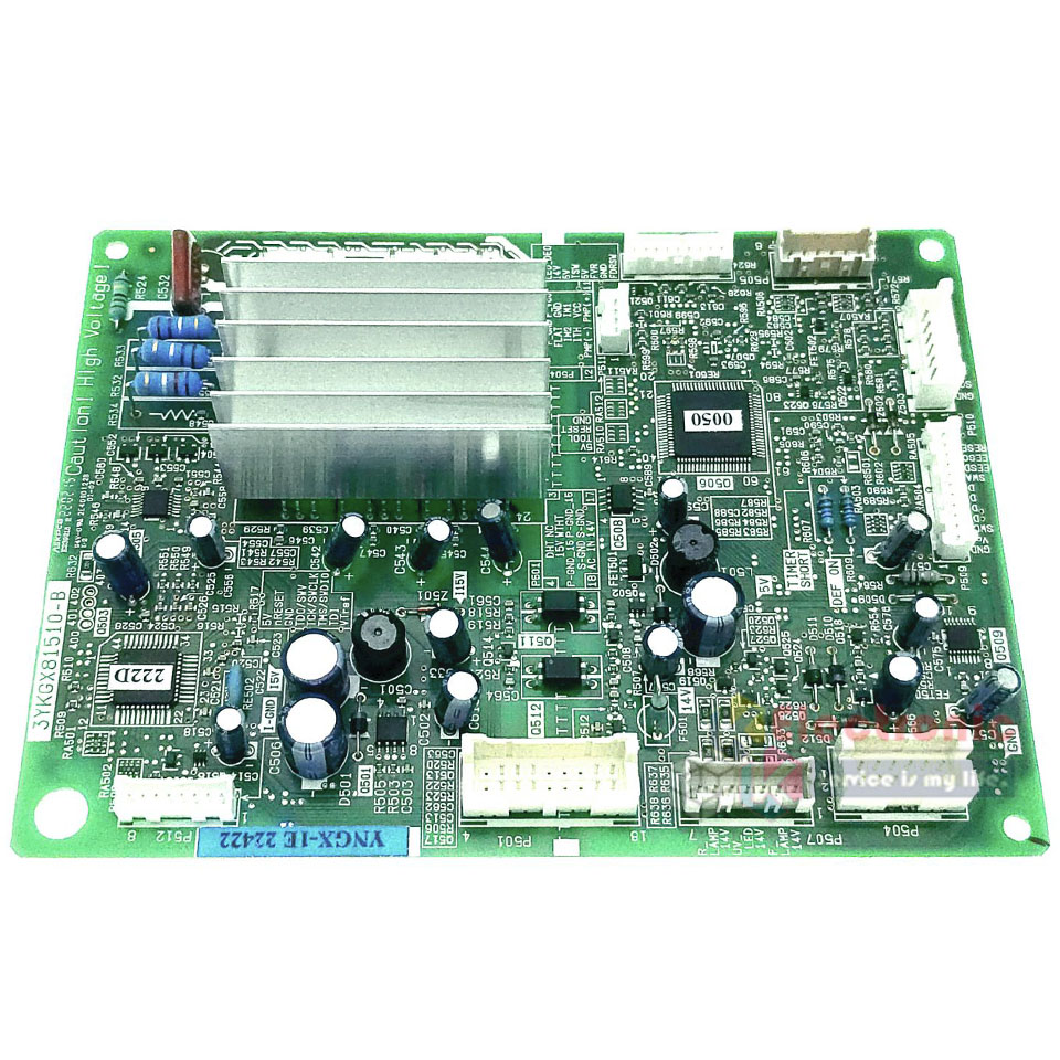 แผงบอร์ดตู้เย็นTOSHIBA(โตชิบา) รุ่น GR-HG52KDZ/GR-H52KBZ-อะไหล่ใหม่แท้บริษัท