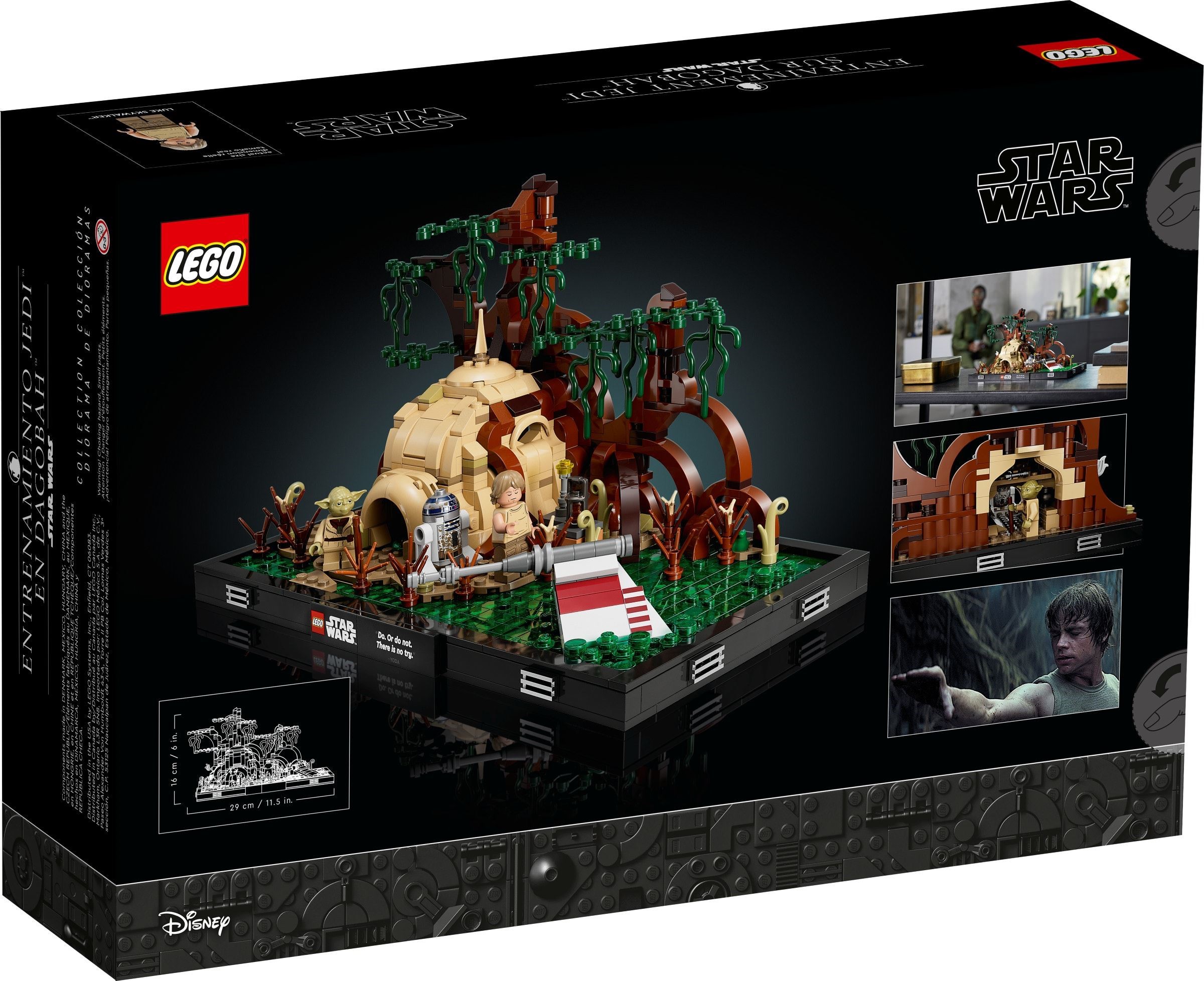 LEGO Starwars เลโก้ 75330 Dagobah Jedi Training Diorama