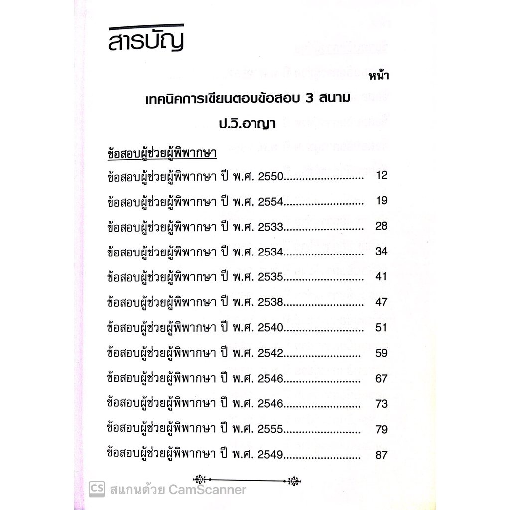 (ห่อปก) เทคนิคการเขียนตอบ ข้อสอบ 3 สนาม ป.วิ.อาญา / โดย : รชฏ เจริญฉ่ำ / ปีที่พิมพ์ : กันยายน 2565 (ครั้งที่ 2)