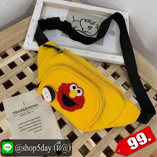 ♨️ กระเป๋าคาดอก คาดเอวแฟชั่น Elmo JI ⚡️