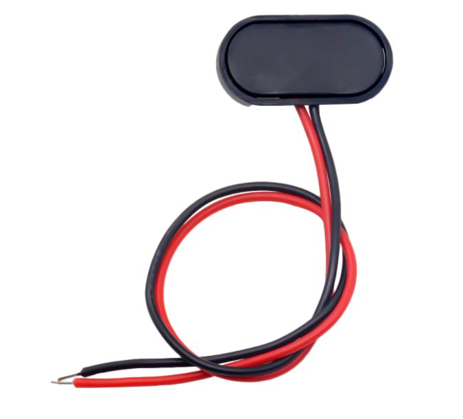 ขั้วถ่าน 9V รางถ่าน 9V สายไฟออกตรงกลาง T type 9V Battery Snap Connector clip Lead Wires holder Line length 15cm