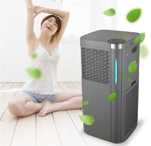 เครื่องฟอกอากาศกรองอากาศAir Purifier มาตรฐานPM2.5 รุ่นJH-1706 เหมาะสำหรับขนาดห้อง 56-96 ตรม.