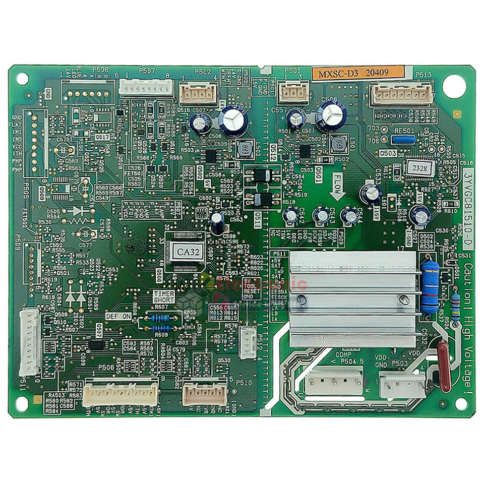 แผงบอร์ดตู้เย็นTOSHIBA(โตชิบา)รุ่น GR-A58K-อะไหล่ใหม่แท้บริษัท-ใช้ได้กับทุกรุ่นที่ทางร้านระบุไว้