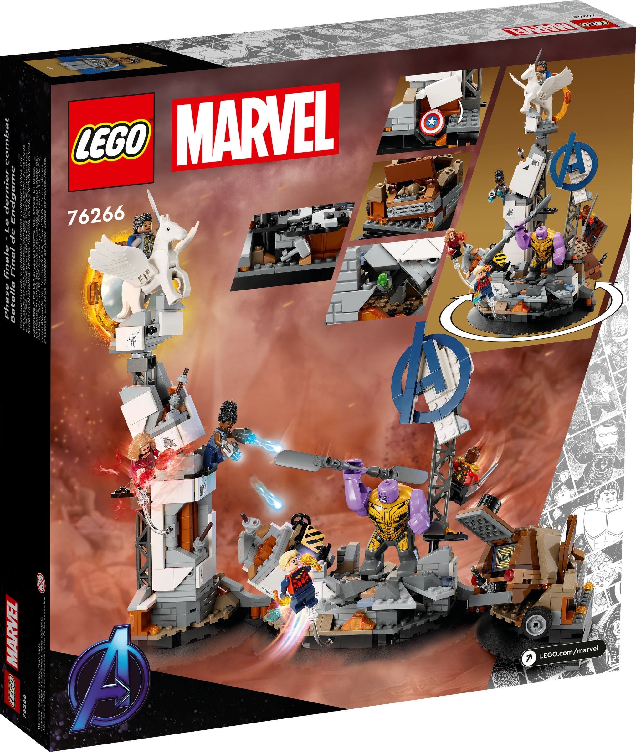 LEGO Super Heroes Marvel เลโก้ 76266 Endgame Final Battle