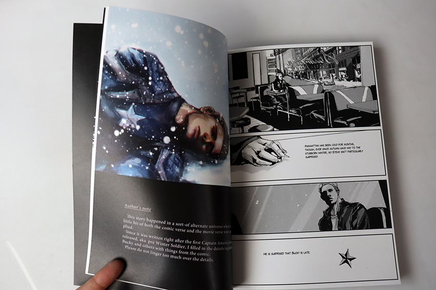 Silver Star Captain America Fanbook