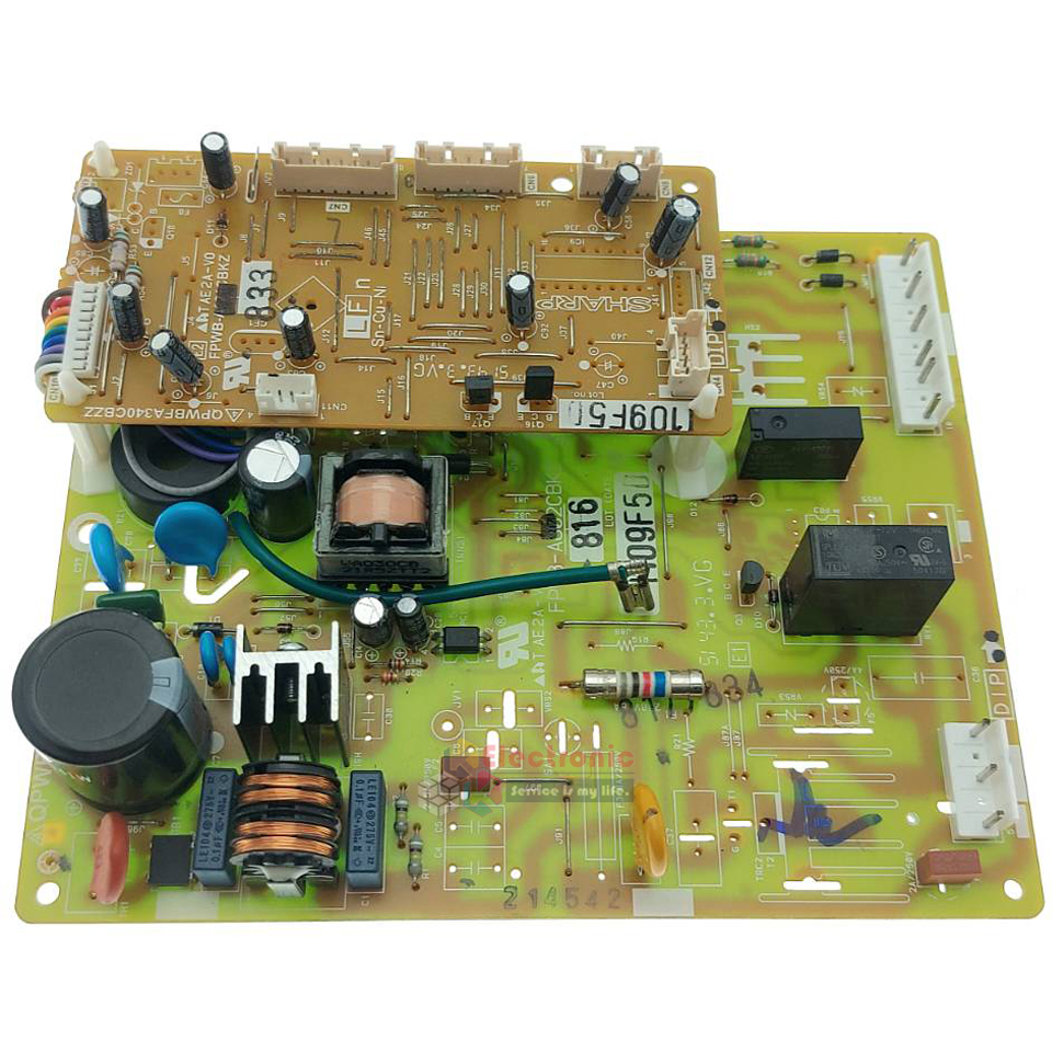 แผงตู้เย็น-บอร์ดตู้เย็น SHARP_ชาร์ป รุ่น SJ-P58T*อะไหล่แท้