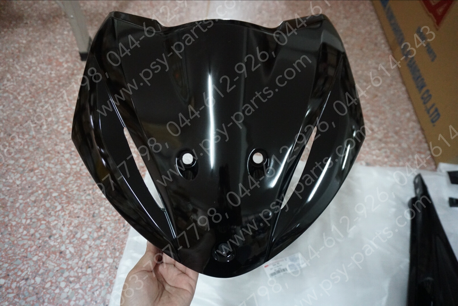 พลาสติกชุด WAVE 110-I/14, WAVE 110-I/12 สีดำ (A35)