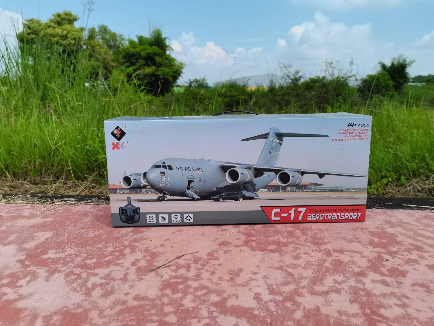 เครื่องบินบังคับวิทยุ XK A130 3CH-Y20 ชุดพร้อมเล่น มีระบบ GYRO.ช้วยบิน บินง่ายมากชินงานสวยมาก