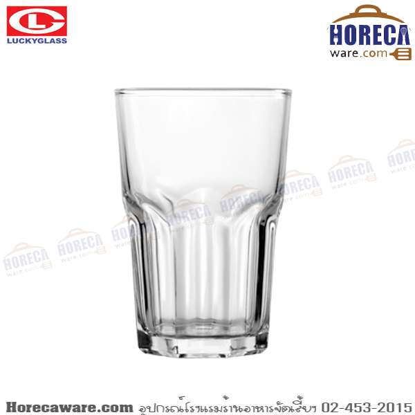 [Lucky glass] แก้วน้ำ 14.7 ออนซ์ (ราคายกโหล) [lg10003]