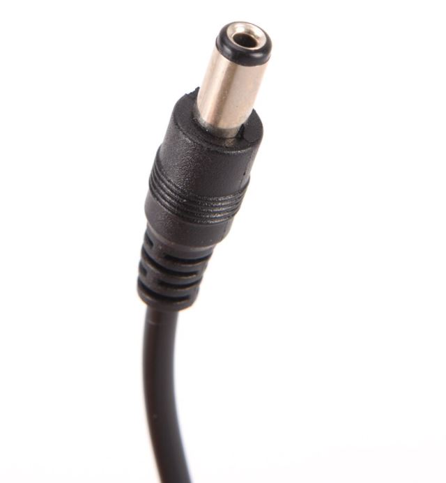 DC Power Adapter Plug USB Convert To 5.5*2.1 M USB To DC Barrel jack 5V Black Shape