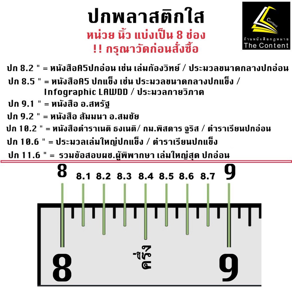 (วัดที่ปกหนังสือ)ปกพลาสติกห่อหนังสือ ปกพลาสติก ปกใส ปกห่อหนังสือ ปกพลาสติกใส