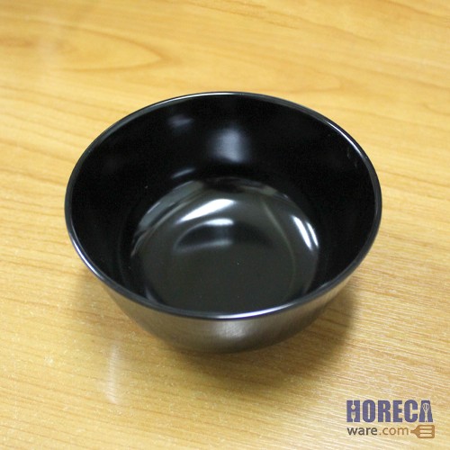 4.5 inch divided bowl, black, B206-4.5, Taiyo brand
