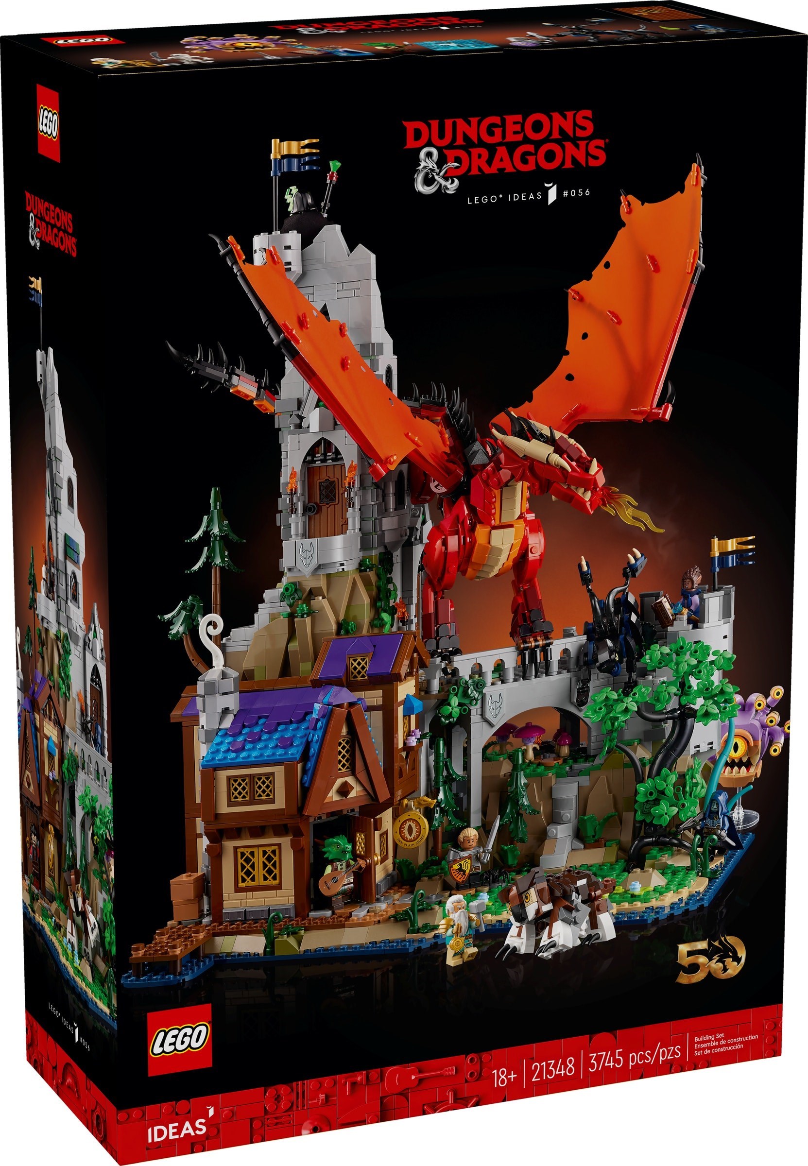 LEGO Ideas เลโก้ 21348 Dungeons & Dragons: Red Dragon's Tale