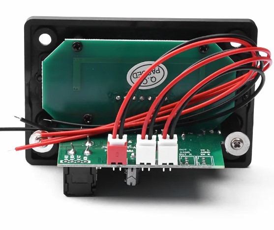 Bluetooth Audio Decoder Board มีวงจรขยายเสียงในตัว DC 12V USB Audio Module FM Radio MP3 Lossless Audio WAV Decoding Board Module