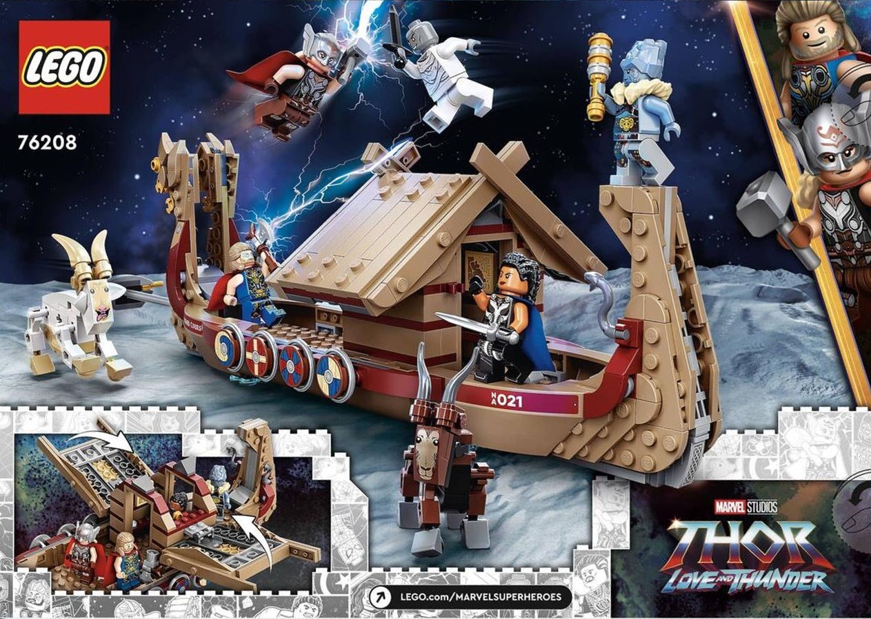 LEGO เลโก้ Marvel Superheroes 76208 The Goat Boat