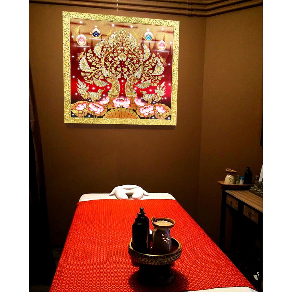 ภาพวาดต้นโพธิ์ A0219