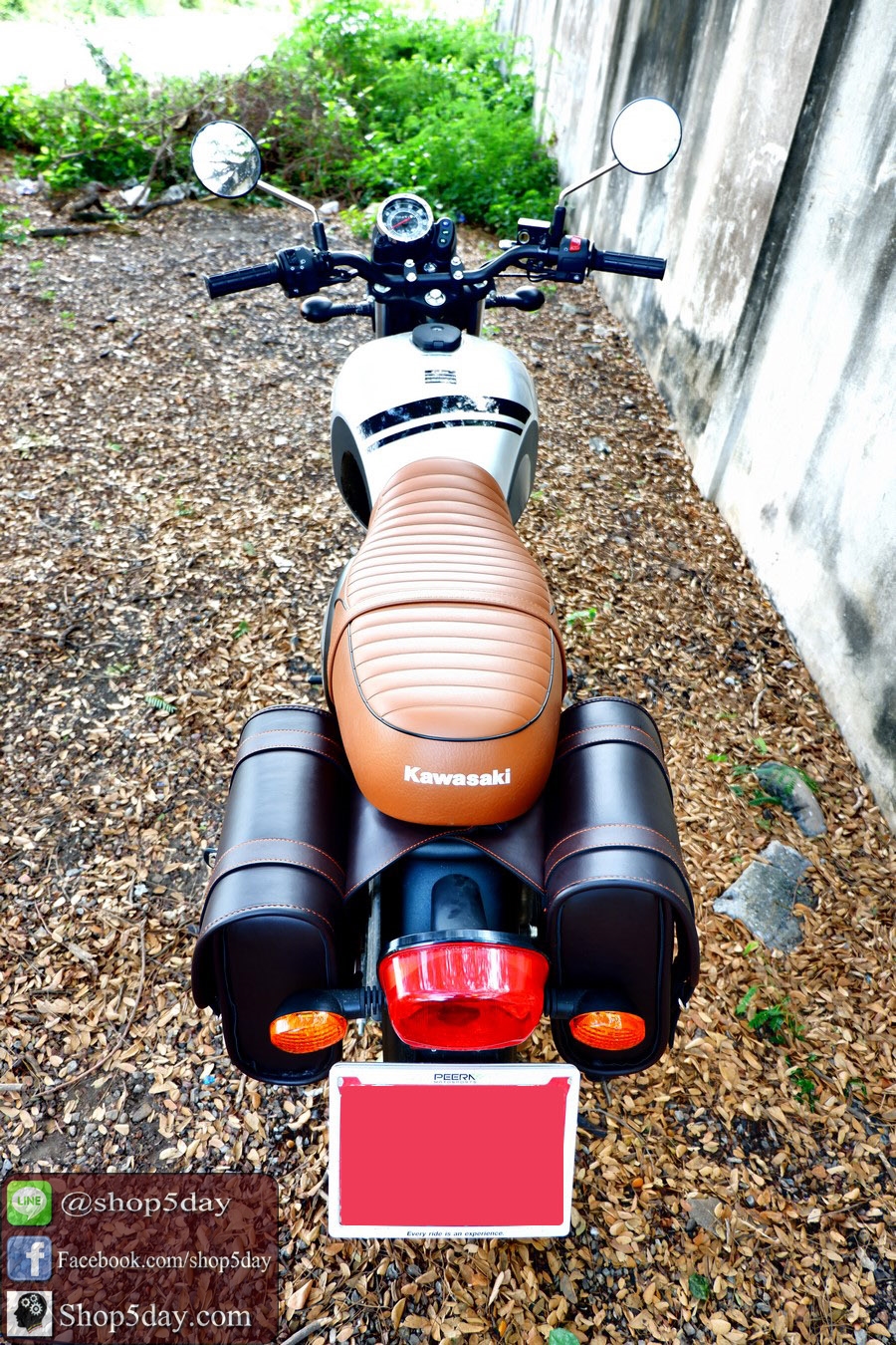 🔥กระเป๋าข้างมอไซค์ วินเทจ คลาสสิค