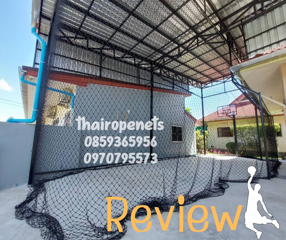 พร้อมใช้งาน ตาข่ายสนามวอลเลย์บอล ตาข่ายเชือกหนาพิเศษ ตาข่ายสนามวอลเลย์ ตาข่ายล้อมสนามวอลเลย์บอล ตาข่ายเอนกประสงค์