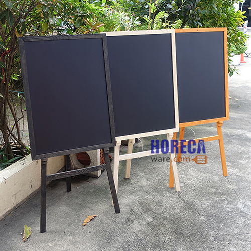 กระดานดำผืนผ้าคลาสิค ลายไม้อ่อน ตราเฟิร์ทแฮน