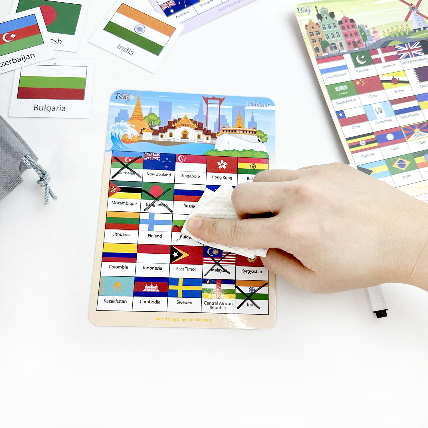 บิงโกธงชาติ (World Flags Bingo)