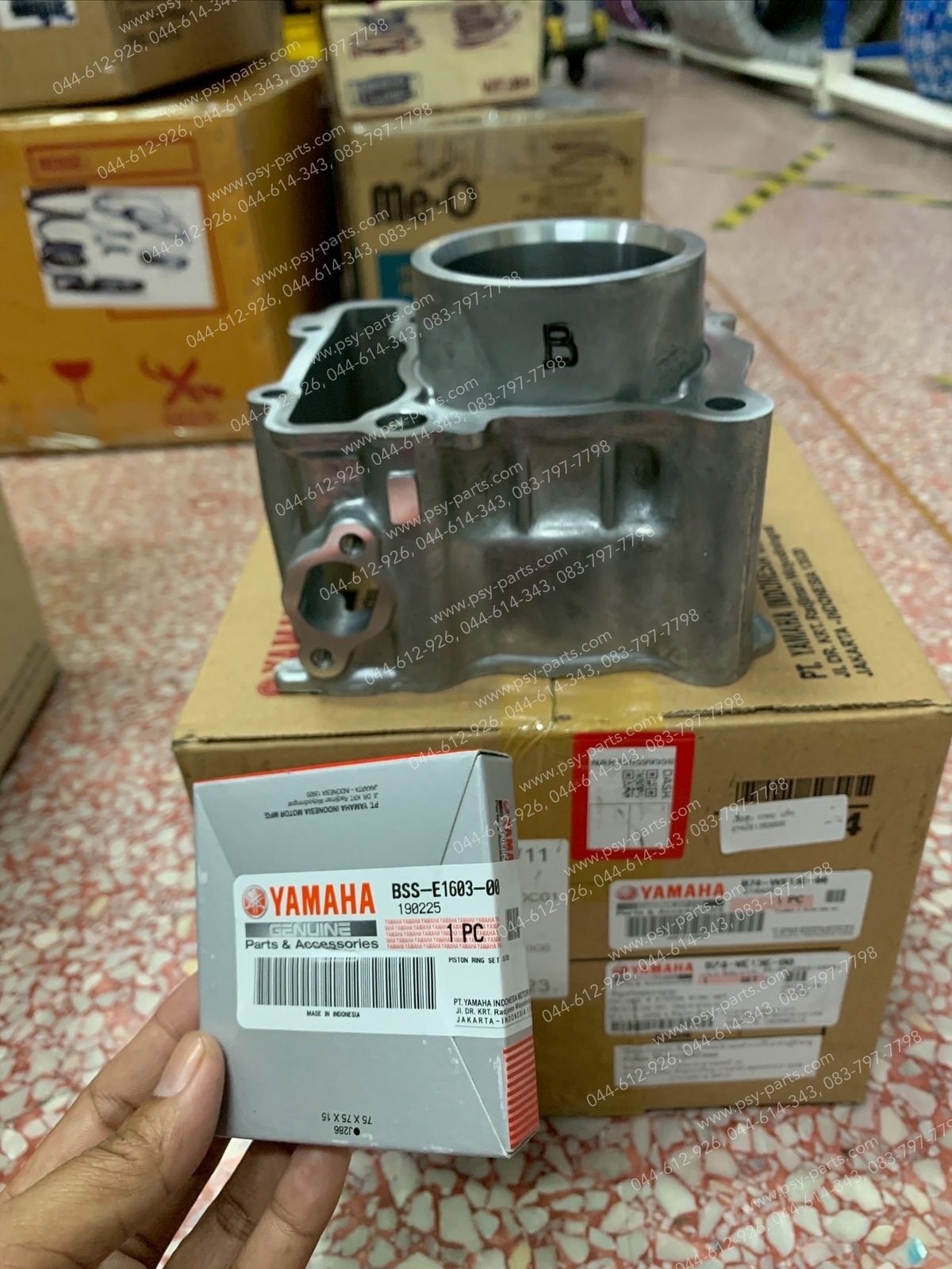 เสื้อสูบ XMAX แท้ๆ + แหวน B74-WE13E-00