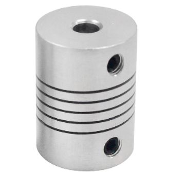 ข้อต่อเพลา 6*8 mm D19 L25 Aluminum Flexible Stepper Motor Coupling Motor Coupling Shaft Coupler คัปปลิ้ง ยึดเพลา 6x8